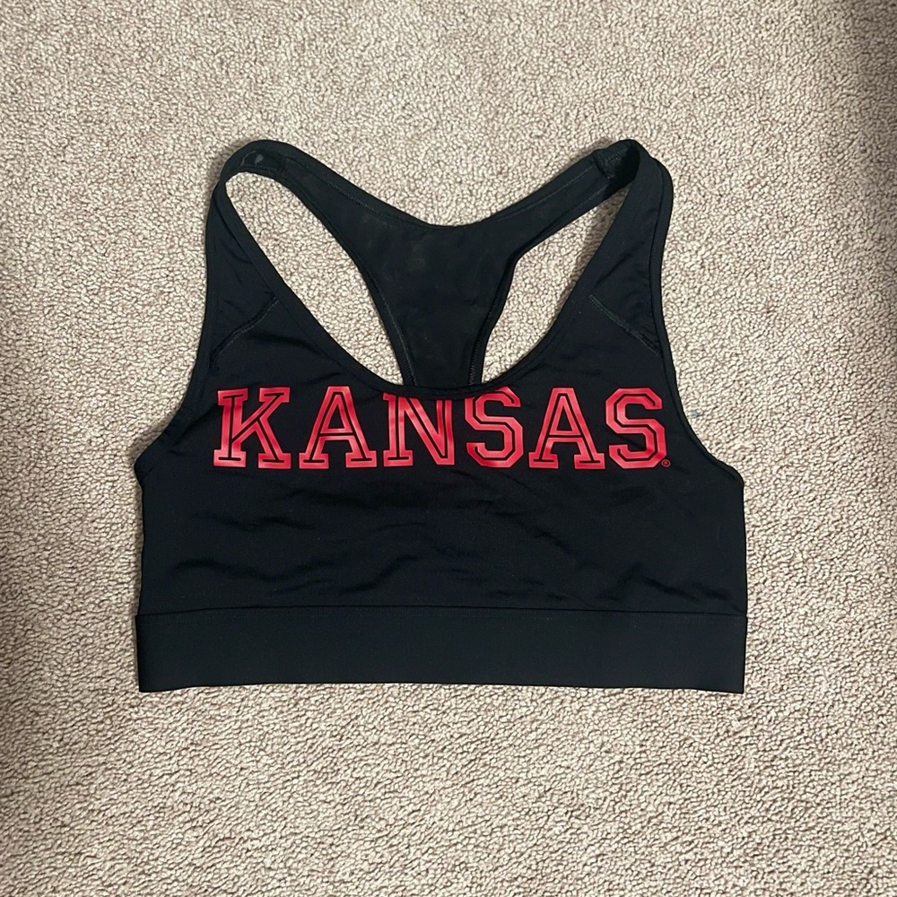 Victoria secret PINK Kansas Jayhawks ultimate sports bra